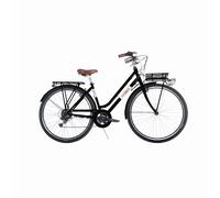 Bicicleta Electrica Incanto by Airbici Negro Pólvora de Cafe