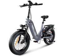 Bicicleta Eléctrica iScooter EB8 Motor 500W Batería 48V15Ah Neumáticos 20"