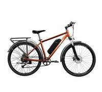 Bicicleta eléctrica montaña 27,5" Emotorad T-Rex Pro naranja Talla única