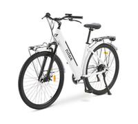 Bicicleta eléctrica Nilox NXEBJ7WH 250W 80km autonomía 13Ah Blanco LCD Shimano aluminio