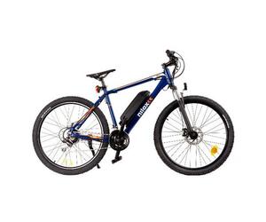 Bicicleta eléctrica nilox x6 plus 250 w 12800 mah 27,5" negro/azul