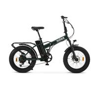 Bicicleta eléctrica Nilox X8 Pro 13Ah 36V 70km autonomía plegable verde LCD 250W