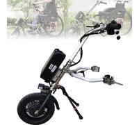 Bicicleta Eléctrica Para Sillas De Ruedas 500W Dispositivo De Tracción Para Sillas De Ruedas, Extractor De Sillas De Ruedas, Kit De Conversión Para Sillas De Ruedas Eléctricas, Ie 70Km, 3 Ve
