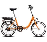 Bicicleta eléctrica plegable Beraud URBINO Naranja