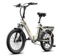 Bicicleta Eléctrica Plegable Fafrees F20 Flex 250W 36V 25Ah Beige