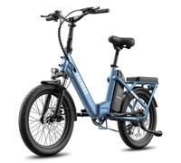 Bicicleta Eléctrica Plegable Fafrees F20 Flex 250W 36V 25Ah Gris Azul
