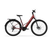 Bicicleta eléctrica TENWAYS AGO AIR Velvet Red Cadena