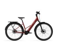 Bicicleta eléctrica TENWAYS AGO AIR Velvet Red Correa