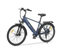 Bicicleta eléctrica Touroll J2 250W 100km 7V Shimano Azul urbana