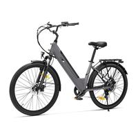 Bicicleta Eléctrica Touroll J2 ST 250W 45Nm 100km 7 Velocidades Paso Bajo Gris
