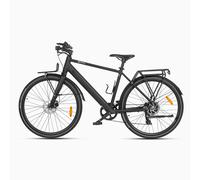 Bicicleta eléctrica urbana DYU Stroll 1 700C Negro