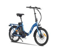 Bicicleta eléctrica urbana YOUIN Amsterdam BK1003 250W 7V Plegable Suspensión 20" Acero