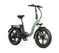 Bicicleta eléctrica Youin Porto plegable motor 250W batería Samsung 36V 10Ah ruedas FAT 20"