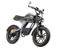 Bicicleta Eléctrica Youin BK7100 Las Vegas 250W 43Nm Autonomía 100km Suspensión Total FAT 20" Shimano Altus 7V