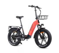 Bicicleta Eléctrica YOUIN Luxor BK1716 Fat 250W 20'' Plegable Suspensión Pantalla Color