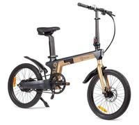 Youin Oslo Pro BK1950 Bicicleta eléctrica Plegable Urbana 20 Pulgadas Cuadro Carbono Motor 250W Correa Carbono batería en tija Frenos hidráulicos autonomía Real 45km Pantalla LED