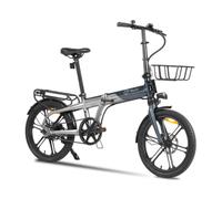 Bicicleta eléctrica YOUIN Praga Pro BK1850 plegable aluminio correa Gates 250W 60km FAT