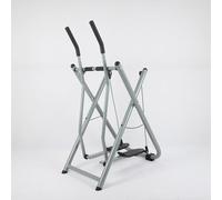 Bicicleta elíptica plegable, máquina de ejercicio cardiovascular dual para gimnasio en casa