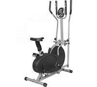 Bicicleta elíptica y estática cross trainer 2 en 1