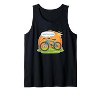 Bicicleta Estaba Dos cansados Demasiado Cansado Divertido papá Broma Humor Camiseta sin Mangas