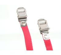 Bicicleta Estante Correas 2X Rojo para Todos Cycle Hecho Por Fiamma Autocaravana
