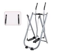 Bicicleta estática elíptica plegable, doble entrenador de aire para entrenamiento cardiovascular en el gimnasio en casa