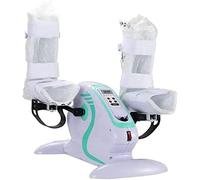 Bicicleta estática para Debajo del Escritorio, ejercitador de Pedales eléctrico para piernas y Brazos, máquina de Ejercicio con Pedales para Bicicleta eléctrica, A,A