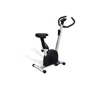 VidaXL Bicicleta Estática Negra