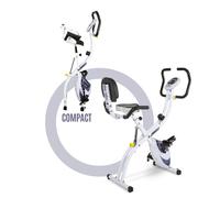 Bicicleta estática X Tri Tecnovita: permite entrenar en 3 diferentes posiciones, pudiendo elegir la postura (vertical, semi-reclinada y reclinada)