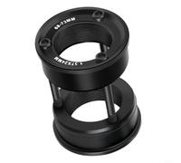 Bicicleta Excéntrica Pedalier Kit de conversión CNC Aluminio Aleación Ajustable 68-73 mm BB Convertidor Kit para Marco de Bicicleta Negro