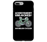 Bicicleta Gamer Ciclismo 100 Millas Pixel Bicicleta Retro Gaming Carcasa para iPhone 7 Plus/8 Plus