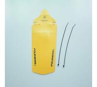 Bicicleta Guardabarros Los guardias de barro camino de la bicicleta MTB Guardabarros traseros de una silla de tren de Fender fija del engranaje Guardabarros de bicicletas Fender 276 ( Color : Yellow )