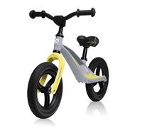 lionelo Bart Bicicleta sin Pedales de 2 años hasta 30kg, Cuadro de magnesio, al Estilo Deportivo, Ruedas 12", Altura de Manillar y sillín Regulable, Muy Robusta y Ligera (Gris, Bart Tour)