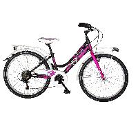 Bicicleta Infantil Airbici Red Moon Lady 24" 6 Velocidades NEGRO