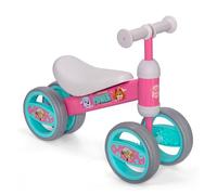Bicicleta infantil con 4 ruedas para niños a partir de 1 año, diseño de Spiderman Paw Patrol y Stitch, bicicleta de equilibrio para niños y niñas máx. 20 kg (rosa)