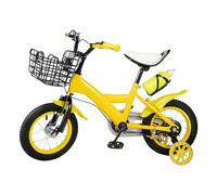 Bicicleta infantil con pedales, amortiguadores, guardabarros, ruedas de 12 pulgadas, sillín de altura ajustable y neumáticos de aire, adecuado para niños de 2 a 6 niños y niñas, vehículos de formación