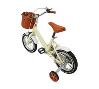 Bicicleta infantil de 12 pulgadas a partir de 2 - 4 años para años, bicicleta infantil con freno, sillín de altura ajustable y neumáticos de aire, marco de acero al carbono con soporte, bicicleta para