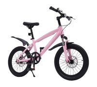 Bicicleta infantil de 18 pulgadas, bicicleta de aleación de acero al carbono, bicicleta de montaña para niños, freno de disco, bicicleta de montaña para todas las carreteras, acero de alto carbono,