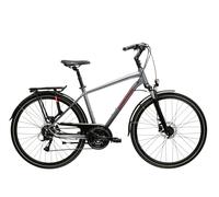 Bicicleta Kross TRANS 4.0 HOMBRE Gris-negro