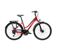 Bicicleta Kross TRANS 5.0 Rojo-plata