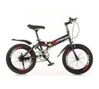 Bicicleta Montaña Plegable para Adulto, Bicicletas Carretera Plegables 18/20 Pulgadas, Frenos Disco Delanteros Y Traseros Plegables, para Bicicletas Al Aire Libre para Adulto Niños