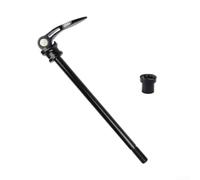 Bicicleta negra a través del eje 10x135mm 7075 aleación de aluminio rápido de liberación rápida 1.5mm paso para MTB Hub pieza de repuesto