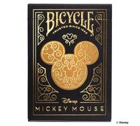 Bicicleta Negra Y Dorada Mickey Mouse Cartas De Juego BICYCLE