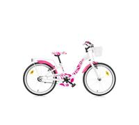 Bicicleta Niña Dino Bikes Aurelia Smarty 20 Pulgadas Frenos Aluminio V Rosa