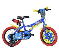 Bicicleta niño tamaño 14 Sonic bicicleta niño Dino Bikes Made in Italy 614-SC