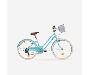 Bicicleta niños 24 pulgadas Elops 500 azul 9-12 años .