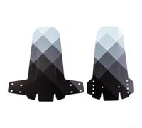 Bicicleta para guardabarros para bicicleta de montaña, guardabarros | Deflector de suciedad de plástico, para ajuste rápido, guardabarros delantero y trasero, juego de guardabarros de bicicleta