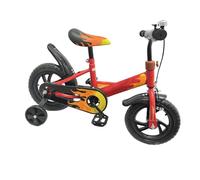 Bicicleta para niños Rueda de Espuma de 12 Pulgadas Marco de Acero con Alto Contenido de Carbono Bicicleta Deportiva para niños con Ruedas de Entrenamiento para niños pequeños y