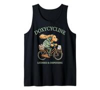 Bicicleta para Perros con Licencia y dispensación de doxiciclina Camiseta sin Mangas
