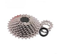 Bicicleta piñón cassette para 8/9/10 compartimientos CS-HG500, acero ligero corona dentada para bicicleta de carretera de plata (10)
